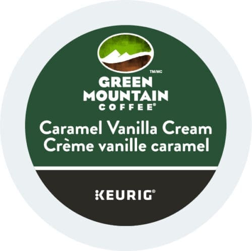 Green Mountain Caramel Vanilla Cream K-Cup Box/24