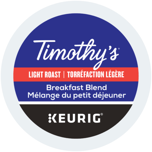 Timothy’s Breakfast Blend K-Cup Box/24