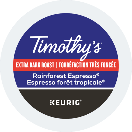 Timothy’s Rainforest Espresso K-Cup Box/24