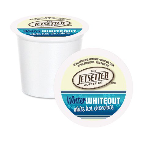 Jetsetter Winter Whiteout White Hot Chocolate K-Cup Box/22