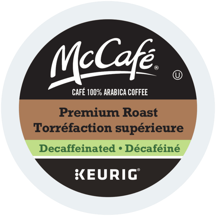 McCafe Decaf Premium Roast K-Cup Box/24