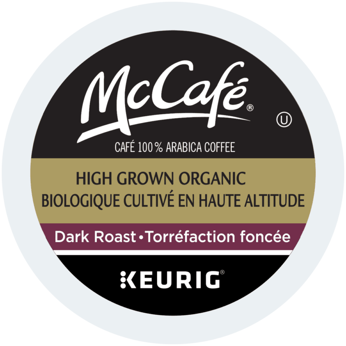 McCafe Premium High Grown Organic K-Cup Box/24