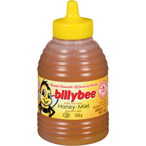 Billy Bee Liquid Honey Squeeze Bottle/500 g