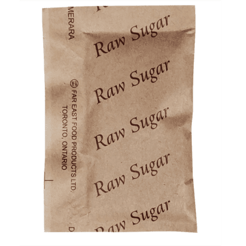 Redpath Raw Sugar Packets Box/1000