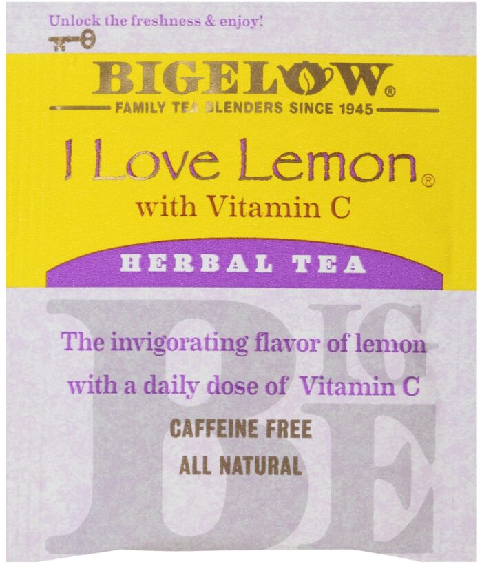 Bigelow I Love Lemon Teabags Box/28